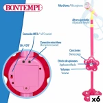Micrófono de juguete Bontempi 20 x 105 x 20 cm (6 Unidades)