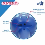 Micrófono Karaoke Bontempi 6 Unidades