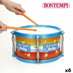 Tambor Bontempi 24 x 13 x 24 cm (6 Unidades)