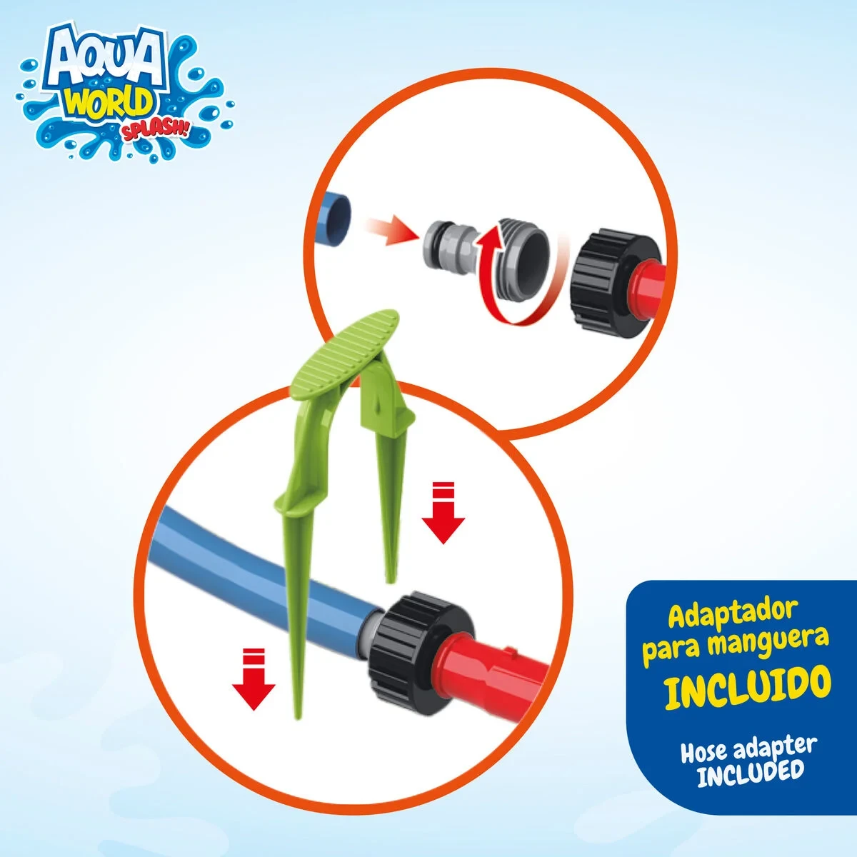 Juguete Aspersor Rociador de Agua Colorbaby Plástico 25 x 16 x 9 cm