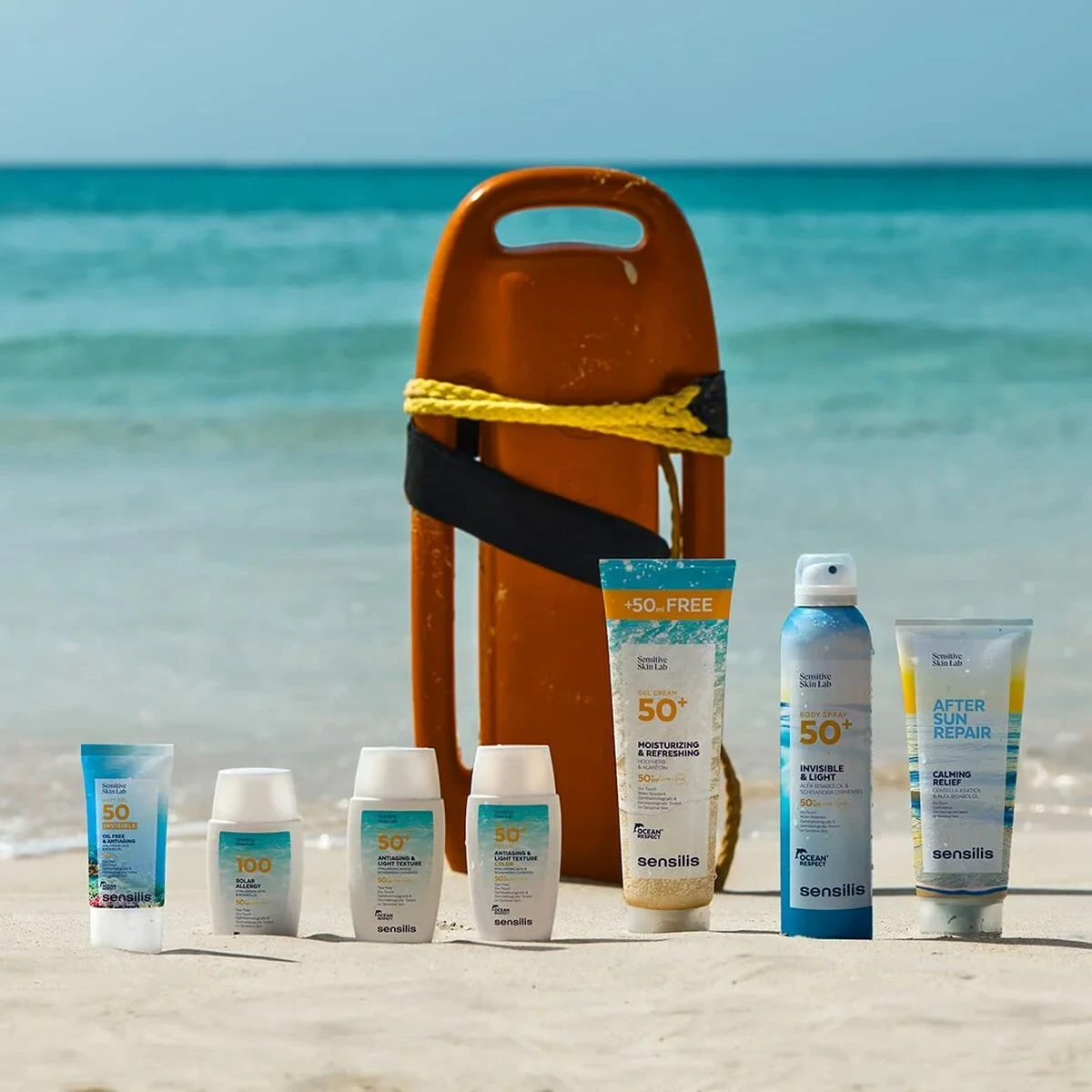 Protector Solar Sensilis MOISTURIZING & REFRESHING Spf 50+ 250 ml