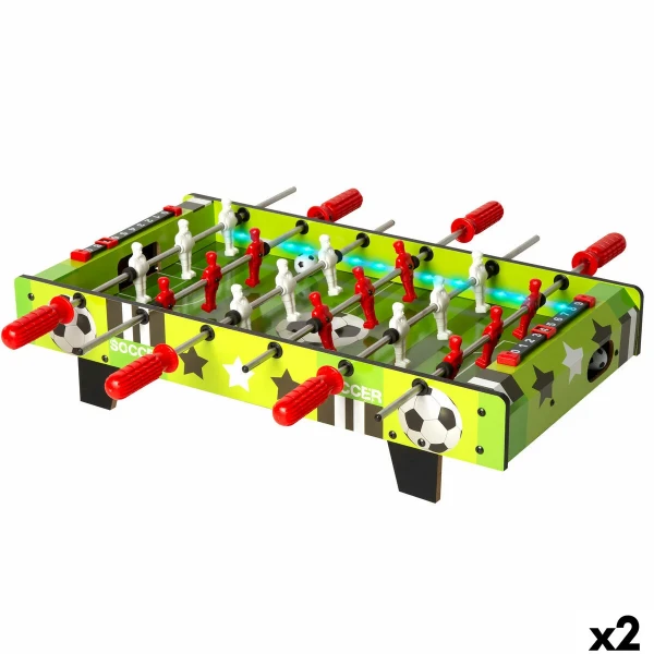 Futbolín CB Games 60 x 14 x 32 cm (2 Unidades)