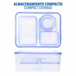 Set de Recipientes de Cocina Herméticos Apilables Max Home 29 x 12 x 20 cm 6 Unidades