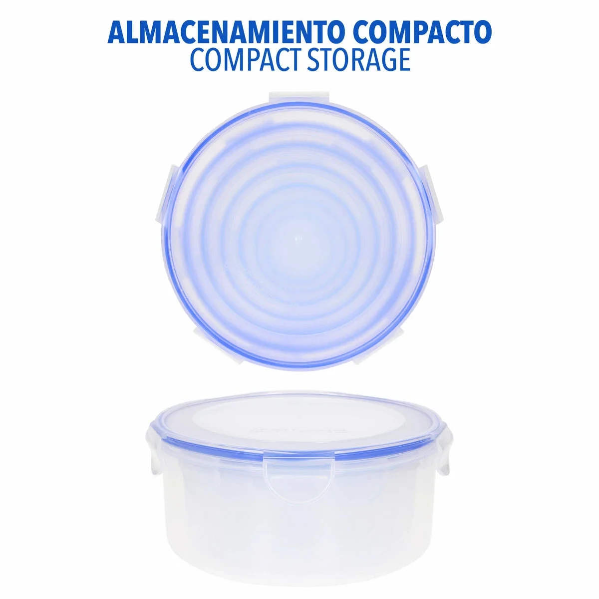 Set de Recipientes de Cocina Herméticos Apilables Max Home 23 x 11 x 23 cm 6 Unidades