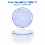 Set de Recipientes de Cocina Herméticos Apilables Max Home 23 x 11 x 23 cm 6 Unidades