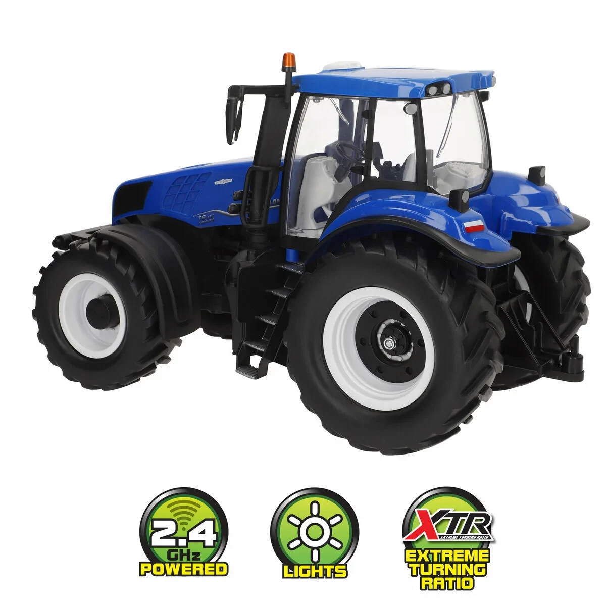 Coche Radio Control New Holland 37 x 21 x 18 cm (2 Unidades)