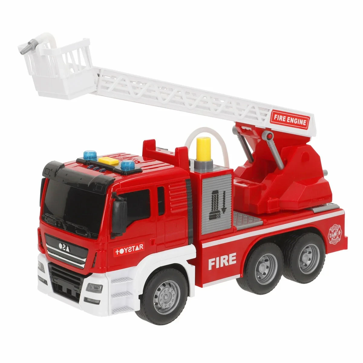Camión de Bomberos con Luz y Sonido Speed & Go 26 x 14 x 9 cm (6 Unidades)