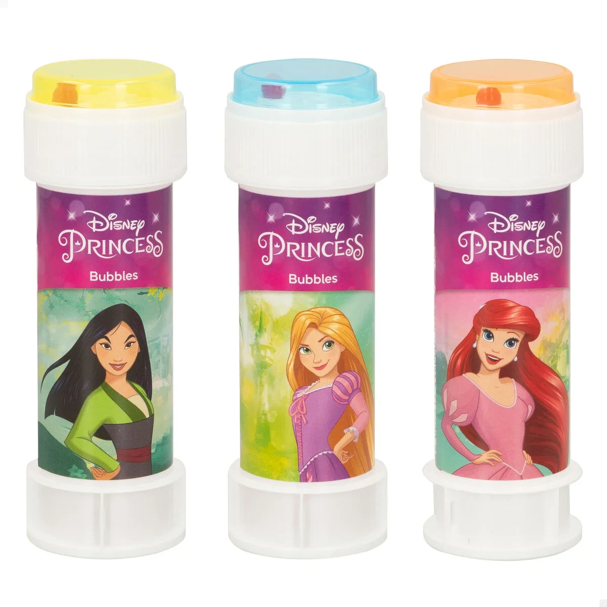 Juego de Pompas de Jabón Disney Princess 3,8 x 11,5 x 3,8 cm (24 Unidades)