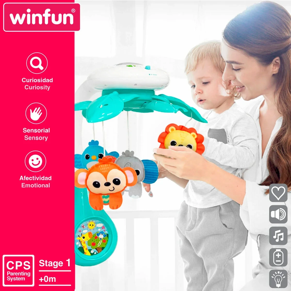 Decoración luminosa Winfun Plástico 31 x 55 x 40 cm (2 Unidades)