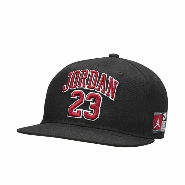 Gorra Deportiva Jordan Jordan Jersey Flatbrim Infantil Negro
