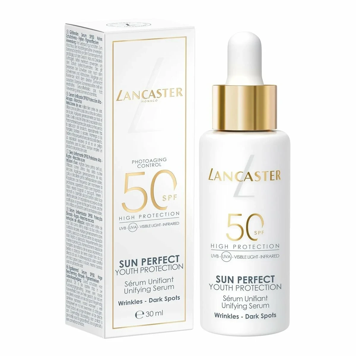 Protector Solar Lancaster SUN PERFECT Spf 50 30 ml