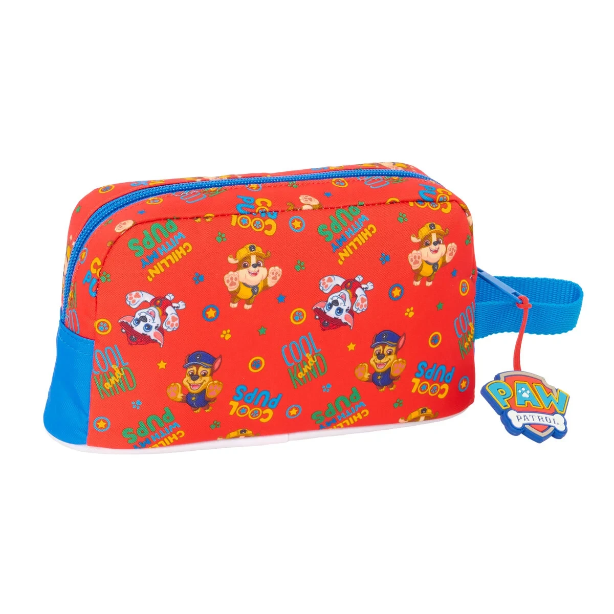 Portameriendas Térmico The Paw Patrol Cool Azul Rojo 21,5 x 12 x 6,5 cm