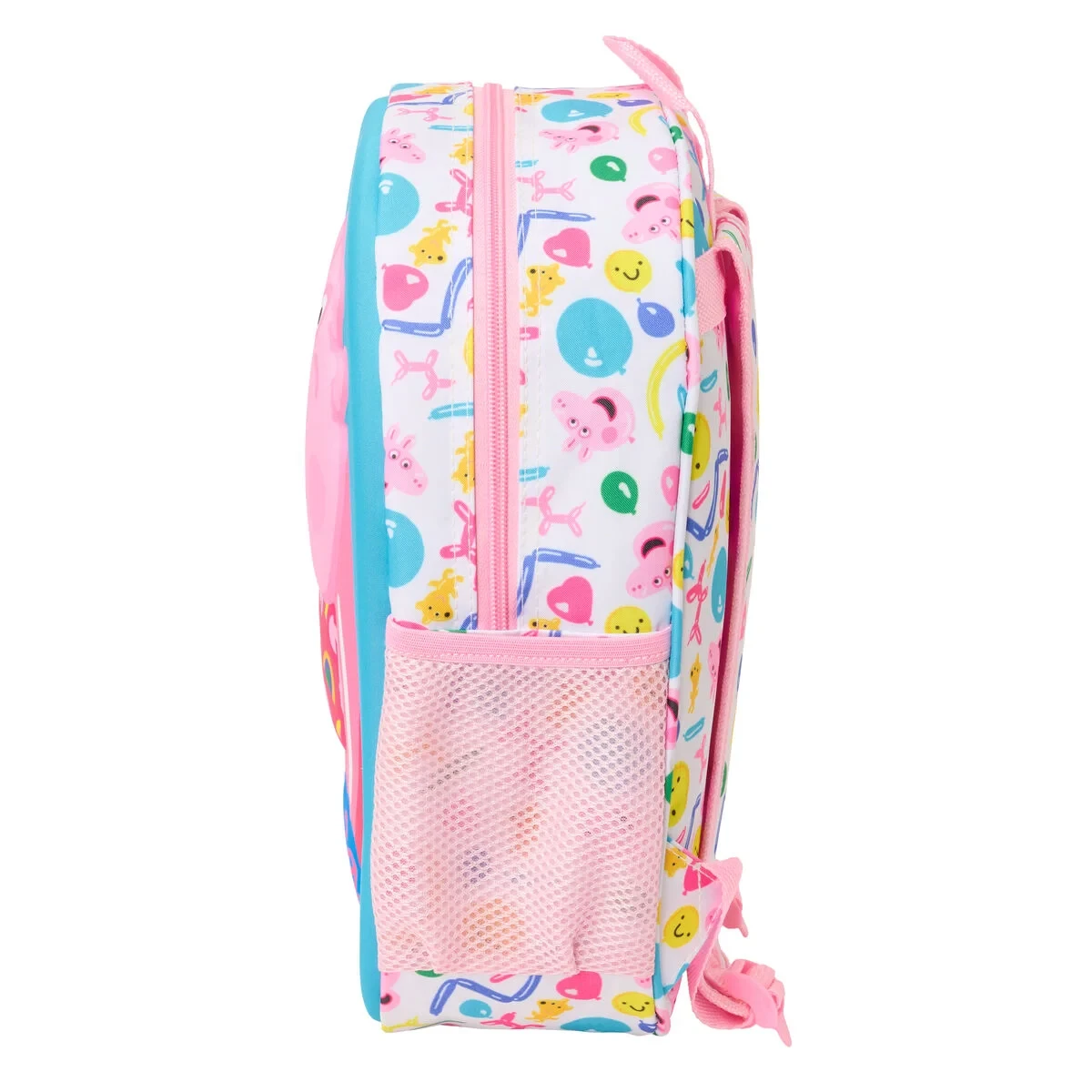 Mochila Infantil Peppa Pig Azul Blanco Rosa 27 x 33 x 10 cm 3D