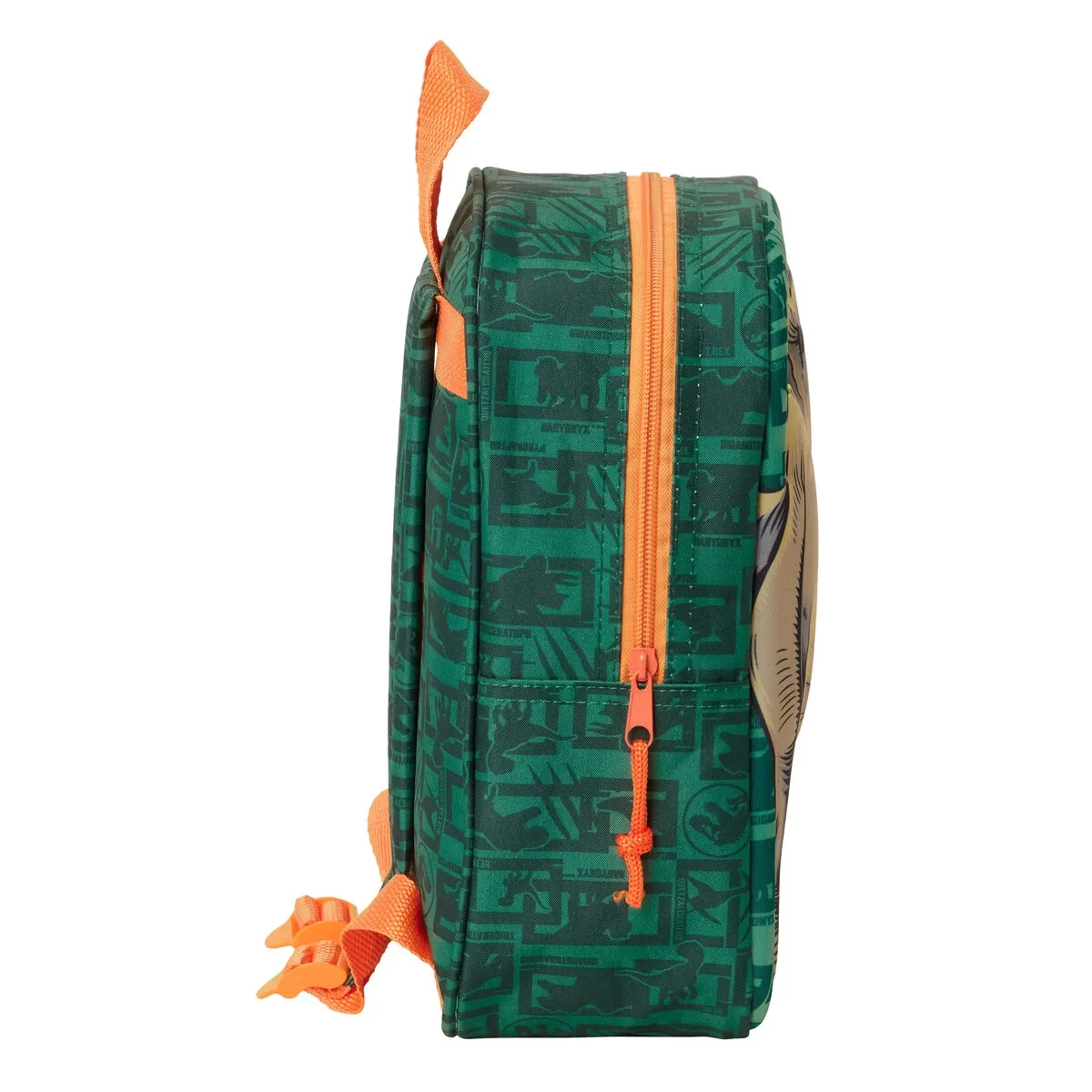 Mochila Infantil Jurassic World Verde oscuro 22 x 27 x 10 cm 3D