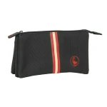 Portatodo Triple El Ganso Black Negro 22 x 12 x 3 cm