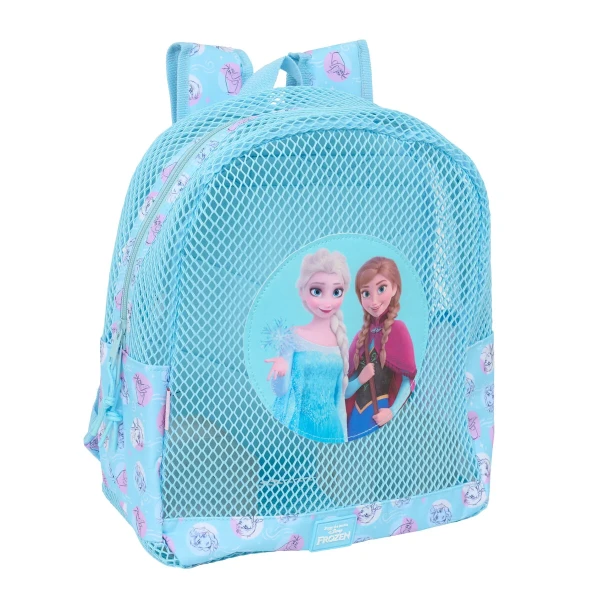 Mochila para la playa Frozen Celeste 30,5 x 24 x 18 cm Infantil