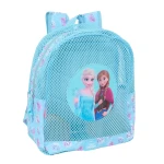 Mochila para la playa Frozen Celeste 30,5 x 24 x 18 cm Infantil