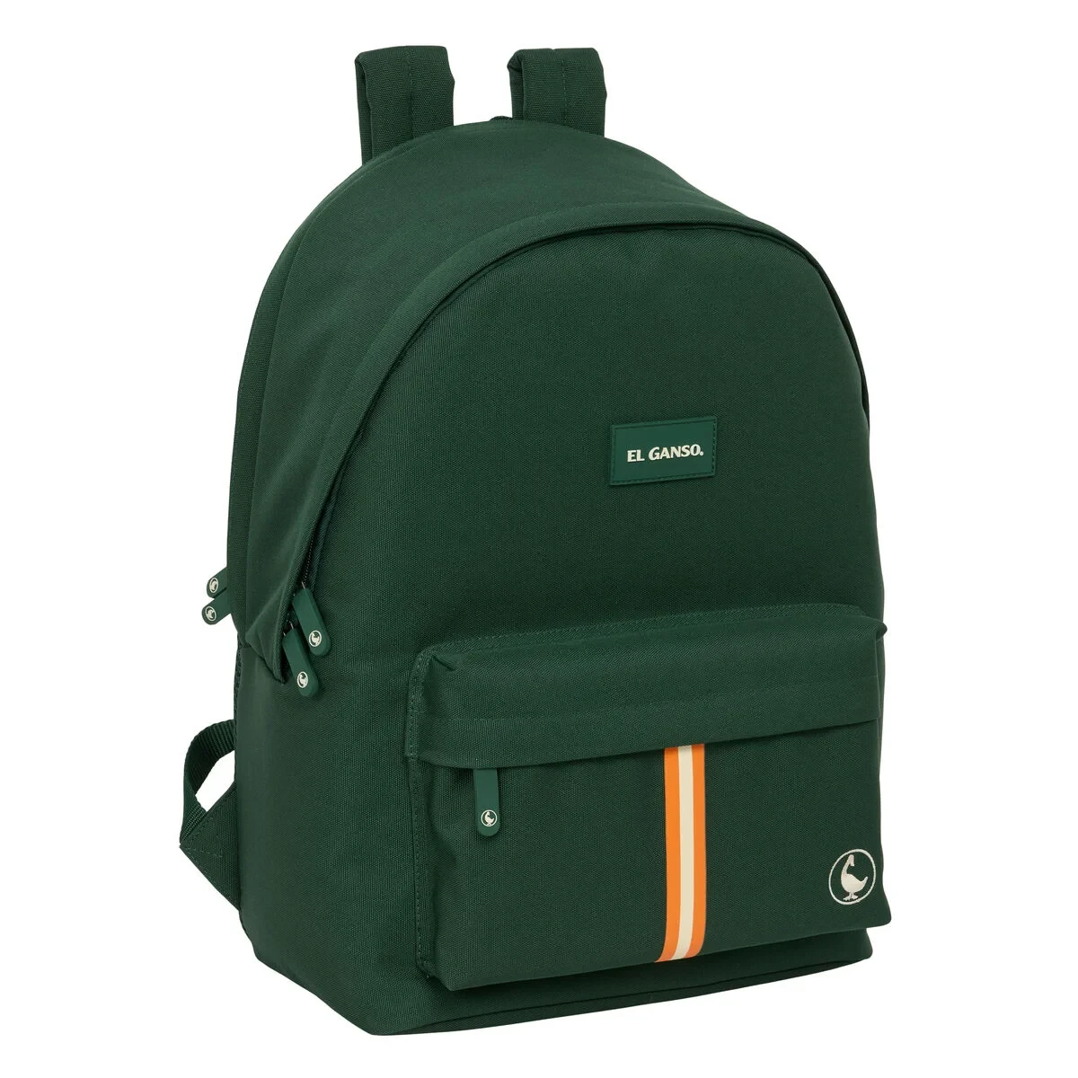 Mochila para Portátil y Tablet con Salida USB El Ganso Basics Verde
