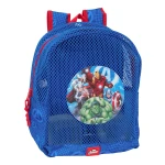 Mochila para la playa The Avengers Azul 30,5 x 24 x 18 cm Infantil