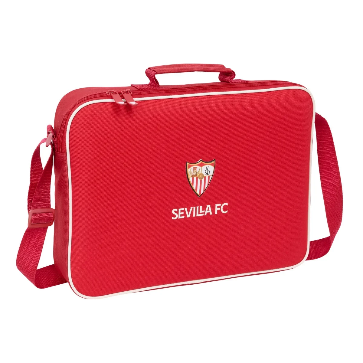 Cartera Escolar Sevilla Fútbol Club Rojo 38 x 28 x 6 cm