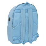 Mochila para Portátil y Tablet con Salida USB El Ganso Basics Azul