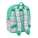 Mochila para la playa Mickey Mouse Clubhouse Multicolor Menta 30,5 x 24 x 18 cm Infantil