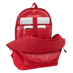 Mochila para Portátil y Tablet con Salida USB Sevilla Fútbol Club Rojo