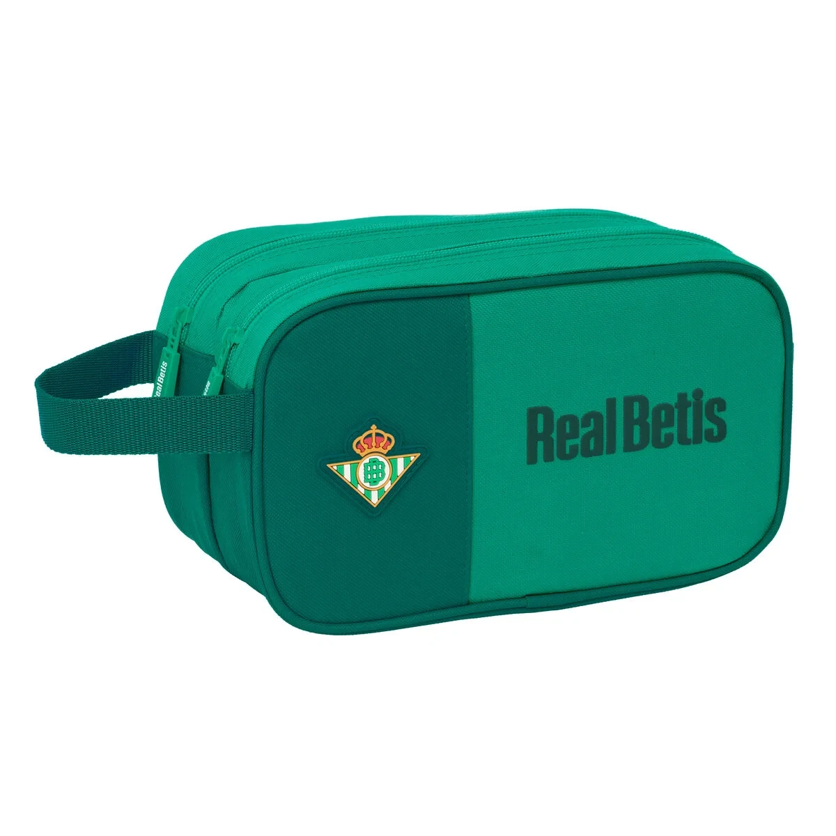 Neceser de Viaje Real Betis Balompié Verde Deportivo 26 x 15 x 12.5 cm