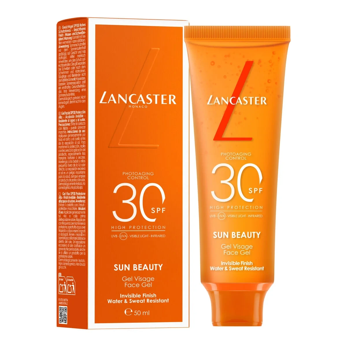 Gel Protector Solar Lancaster SUN SPORT Spf 30 50 ml