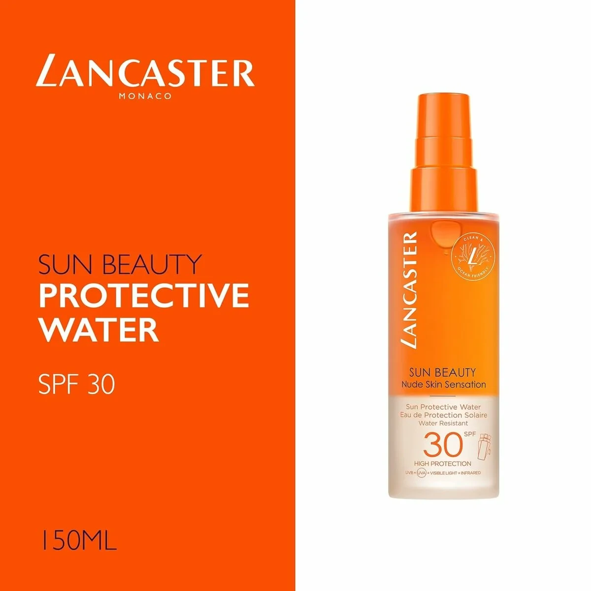 Spray Protector Solar Lancaster SUN BEAUTY Spf 30 150 ml