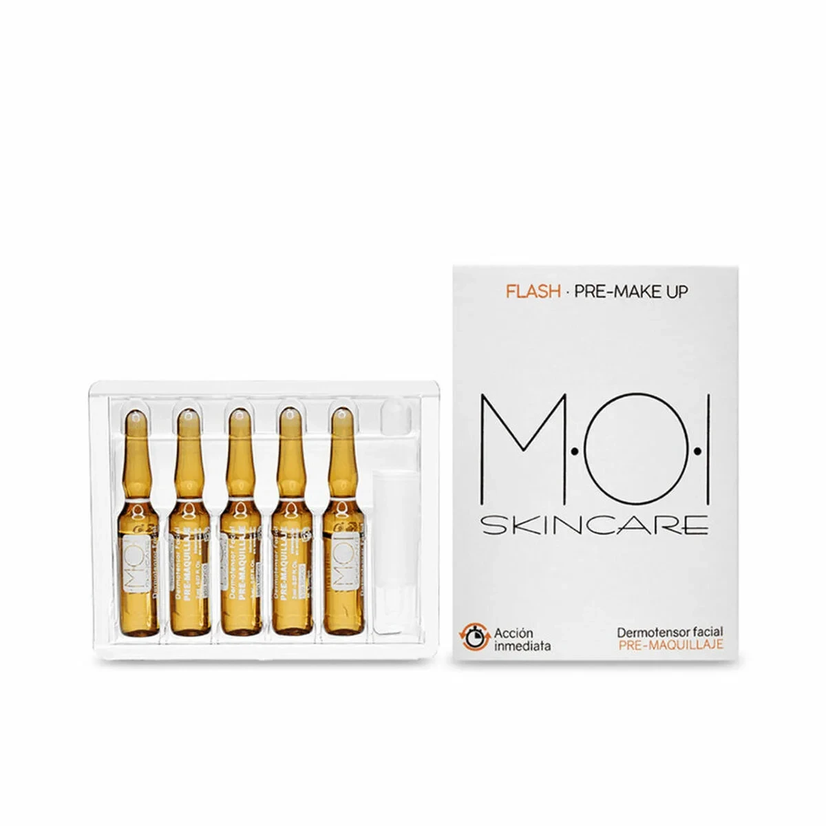 Ampollas Efecto Lifting MOI FLASH PRE-MAKE UP 2 ml 10 Unidades