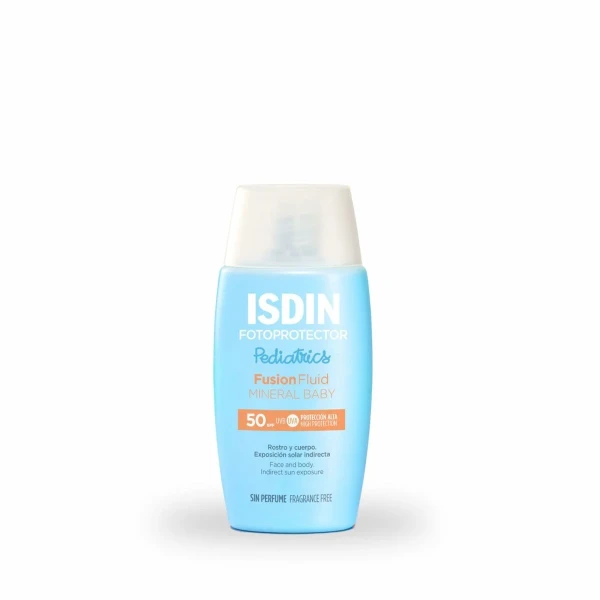 Protector Solar para Niños Isdin 	FOTOPROTECTOR BABY Spf 50+ 50 ml