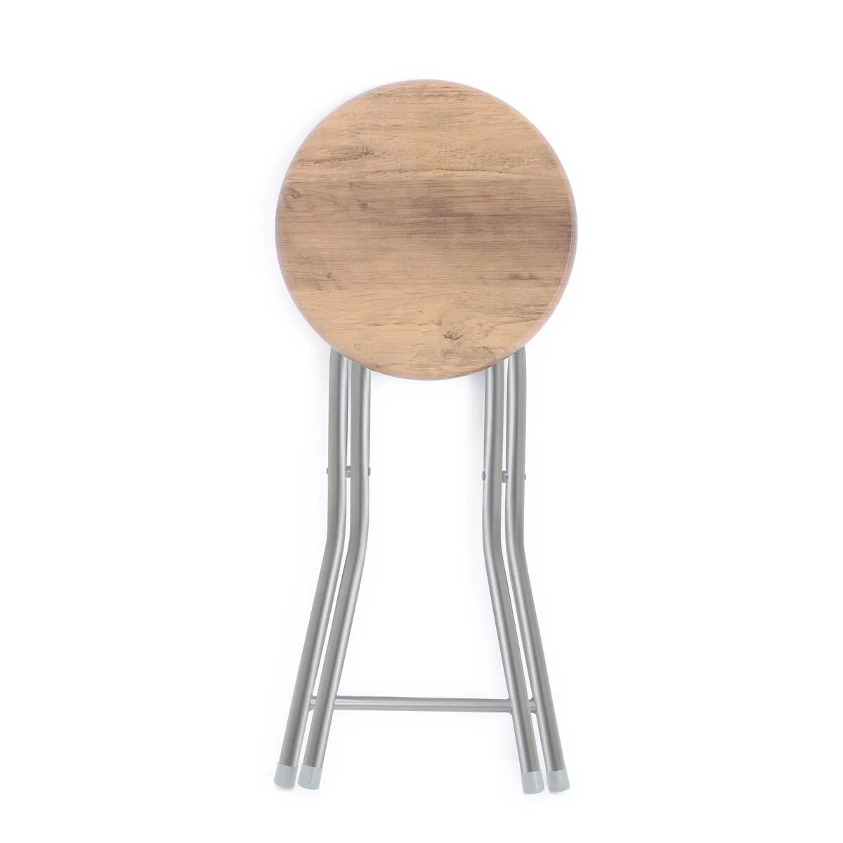 Taburete Confortime Madera Metal 30 x 30 x 46 cm (6 Unidades)