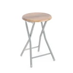Taburete Confortime Madera Metal 30 x 30 x 46 cm (6 Unidades)