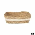 Caja de Almacenaje Privilege Privilege Mimbre Rectangular 30 x 23 x 9 cm (8 Unidades)