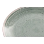 Vajilla Home ESPRIT Blanco Verde Gres 18 Piezas