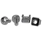 Soporte Startech CABSCREWM6 Plateado Acero Inoxidable (50 Unidades)