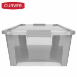 Caja de Almacenaje Curver Gris Plástico 26 L 55 x 19 x 35 cm (7 Unidades)