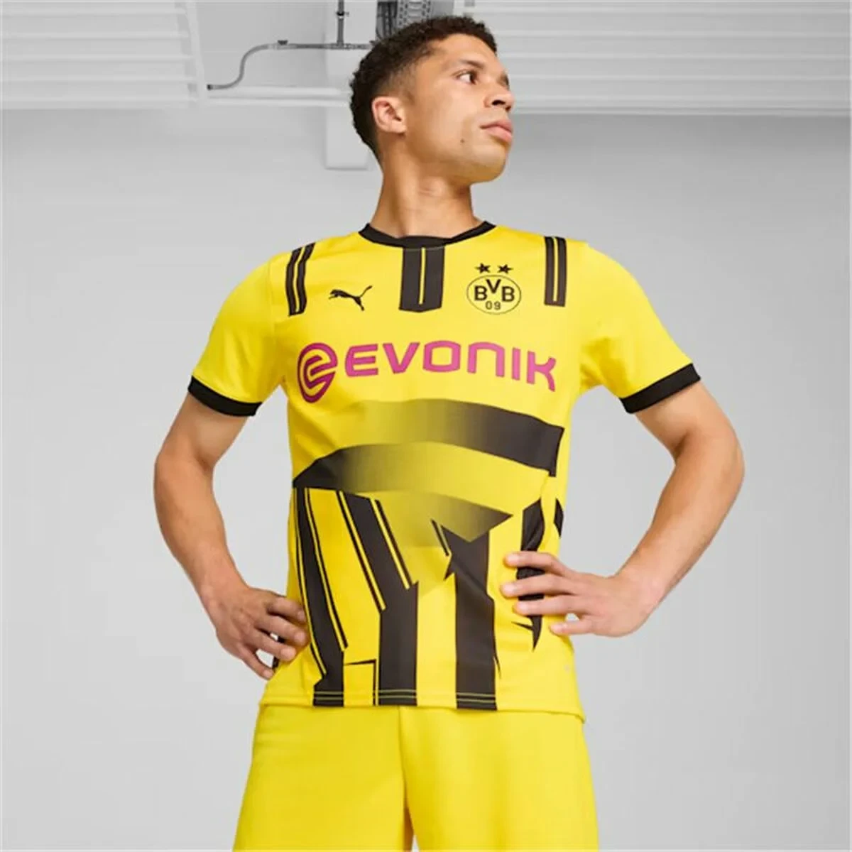 Camiseta de Fútbol de Manga Corta Hombre Puma Borussia Dortmund copa 24/25