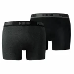 Pack de Calzoncillos Puma Basic Gris Boxer 2 Piezas