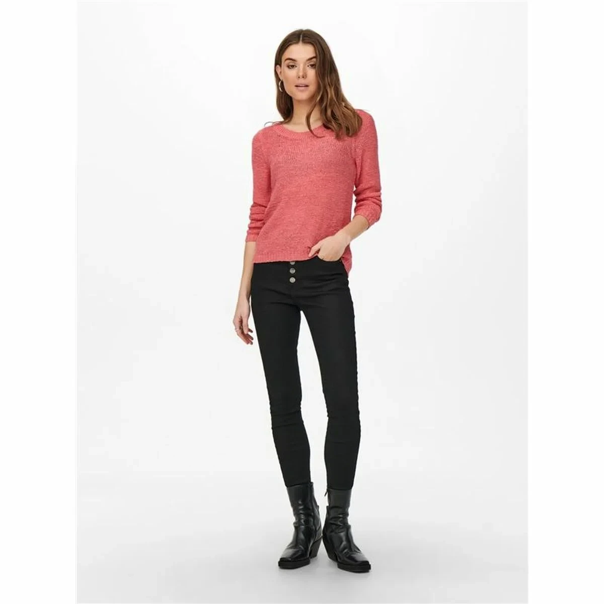 Camisa de Manga Larga Mujer Only Only geena Xo