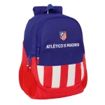 Mochila Escolar Atlético Madrid Azul Blanco Rojo 32 x 44 x 16 cm