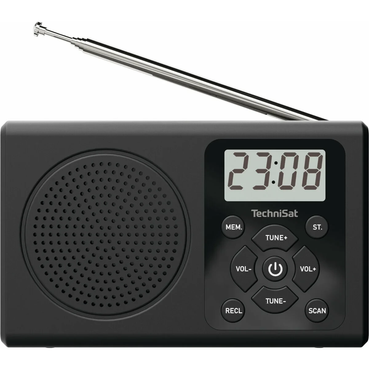Radio Portátil ELBE 76-5018-00 Negro