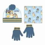Gorro, Bufanda y Guantes Bluey 2-8 Años