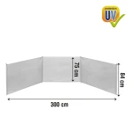 Paravientos Aktive 300 x 85 x 2 cm