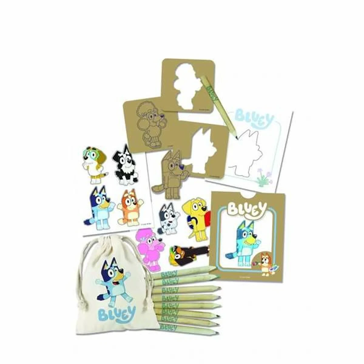 Set de Dibujo Bluey