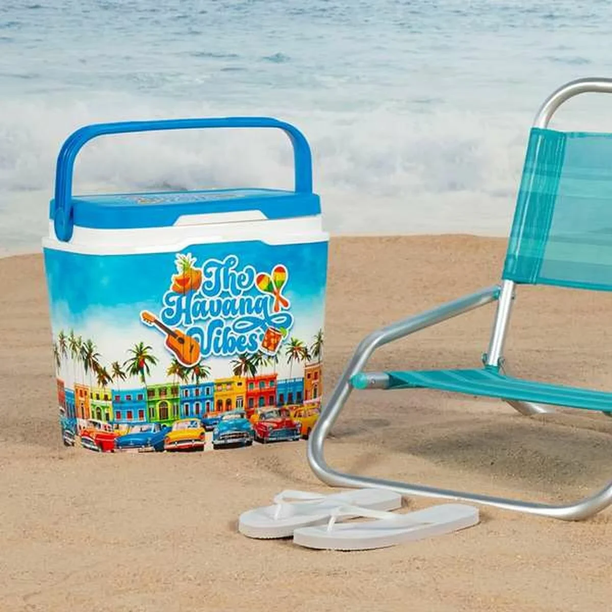 Nevera Portátil Aktive The Havana Vibes 24 L