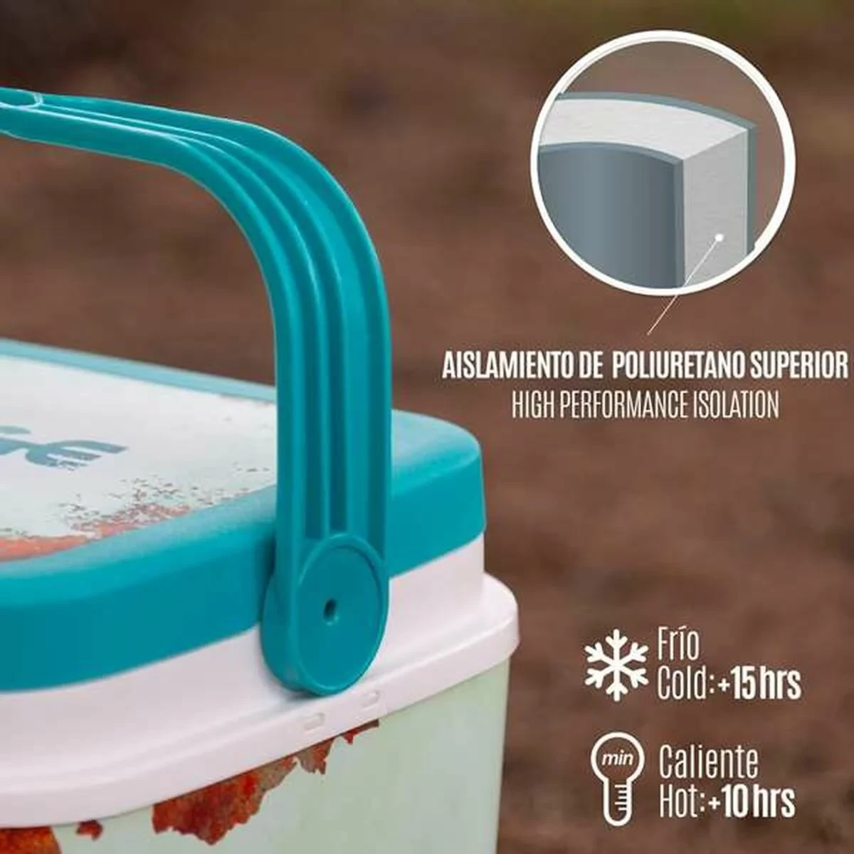 Nevera Portátil Aktive Vintage 5 L