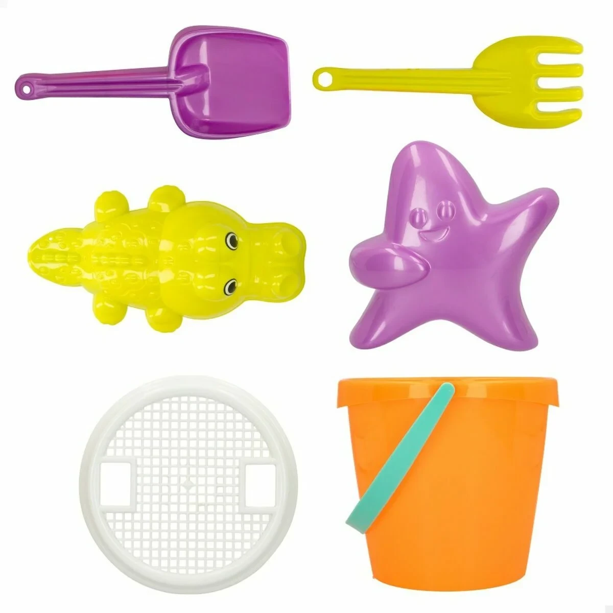 Set de Juguetes de Playa Colorbaby 18 cm