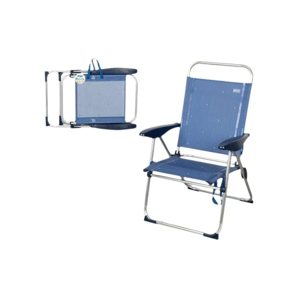 Silla Plegable Aktive Azul 65 x 60 x 38 cm